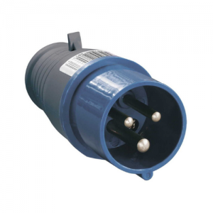 Вилка 013 2Р+РЕ 16А 220В IP44  ІЕК